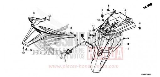 KOTFLUEGEL, HINTEN NSS300AK de 2019